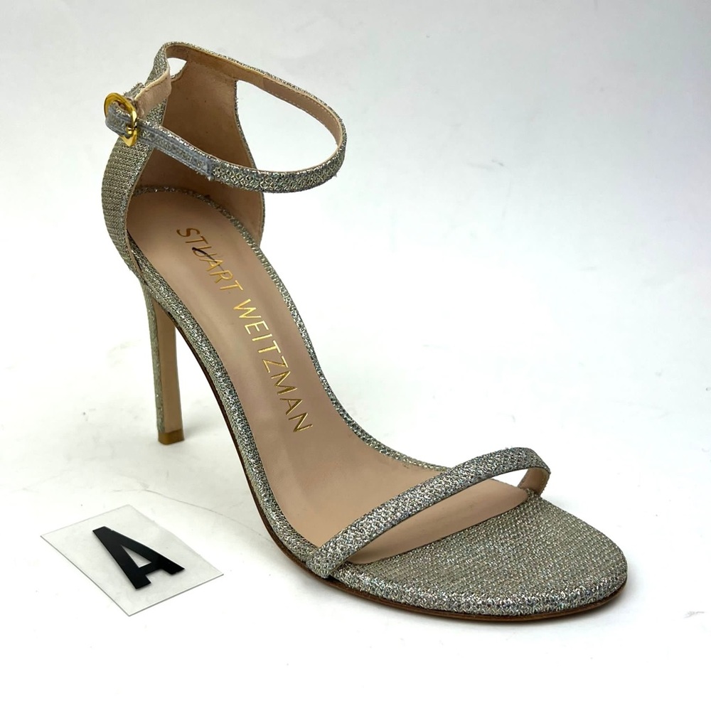 STUART WEITZMAN Nudistsong Ankle Strap Sandal SZ 7